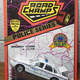 1/43rd scale Savannah, Georgia Police older Ford Crown Victoria